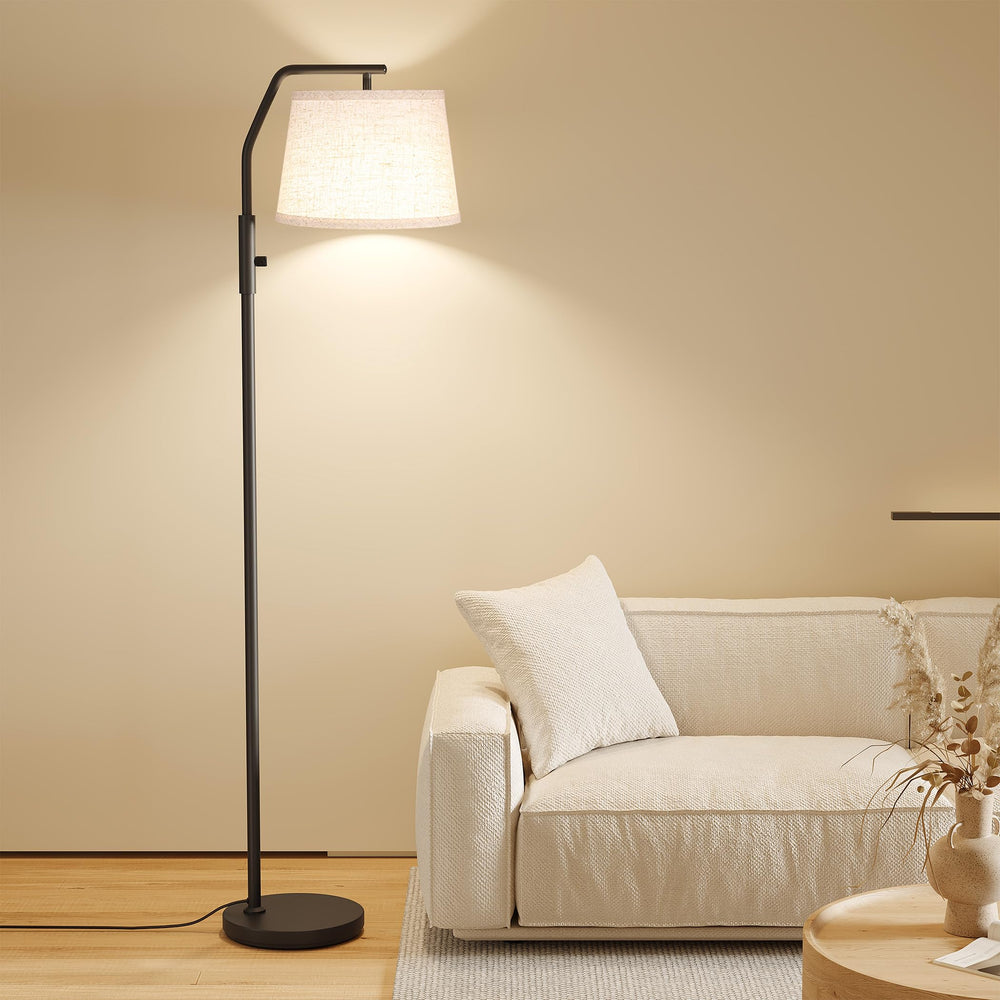 SUNMORY Arc Floor Lamp includes 9W LED bulb for immediate use.