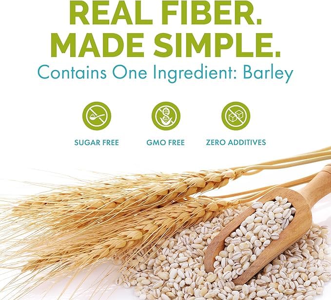 Sunny Boy Cerabeta barley beta-glucan powder scoop added to shakes.