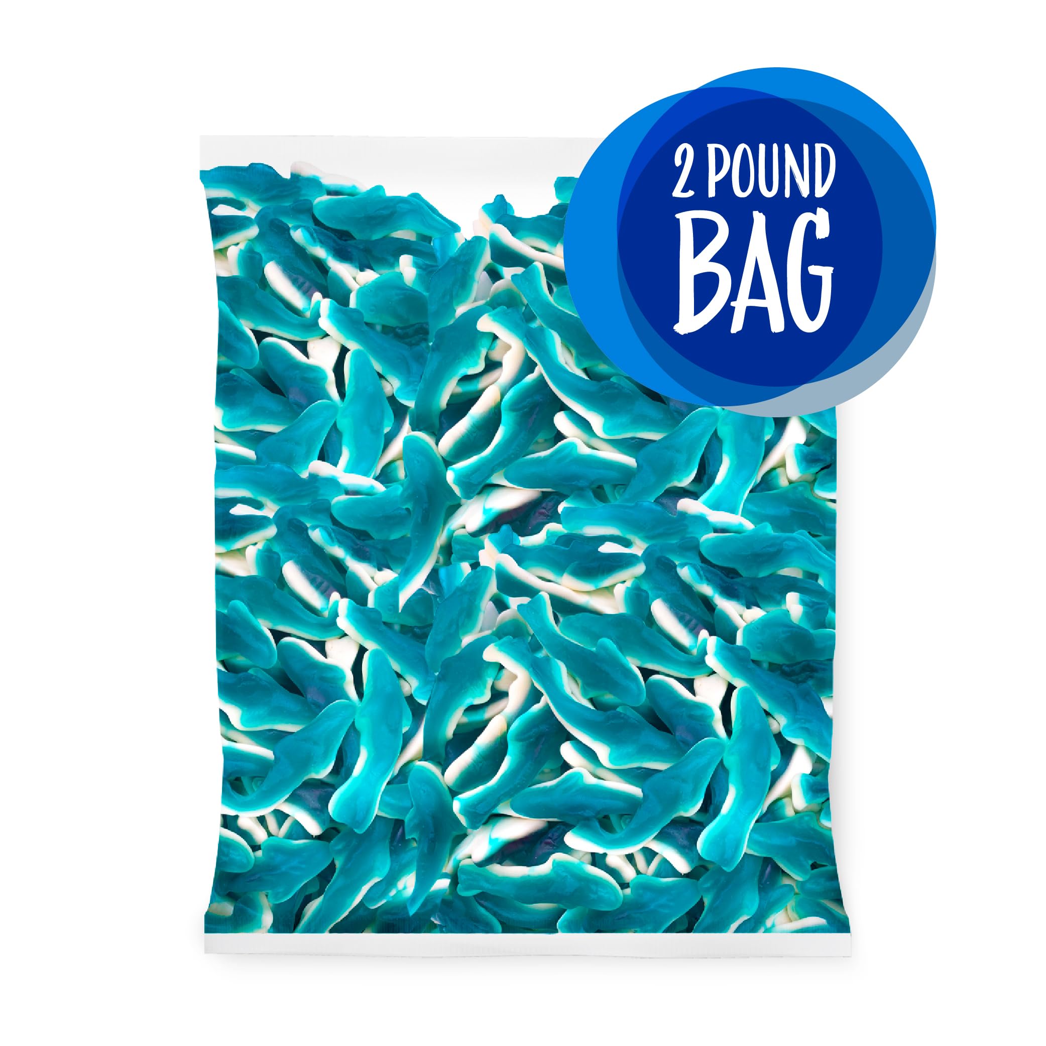 Sunny Island Blue Sharks 2lb pack ideal for bulk orders and events