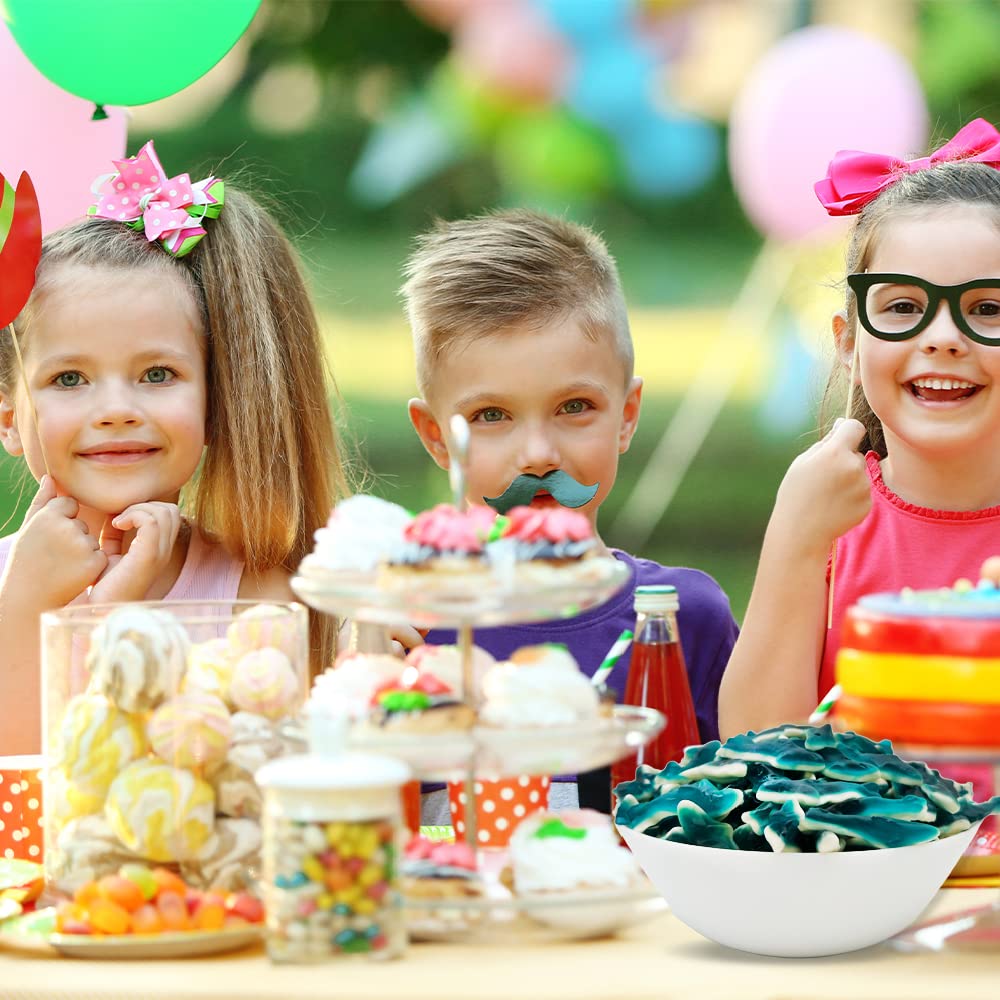 Sunny Island Blue Sharks candy on a dessert table display for celebrations