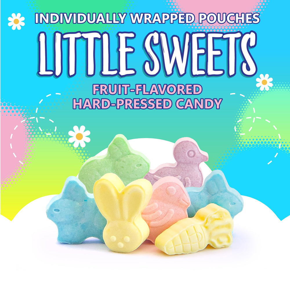 Sunny Island Easter chicks candy offers tangy fruit taste for treats.