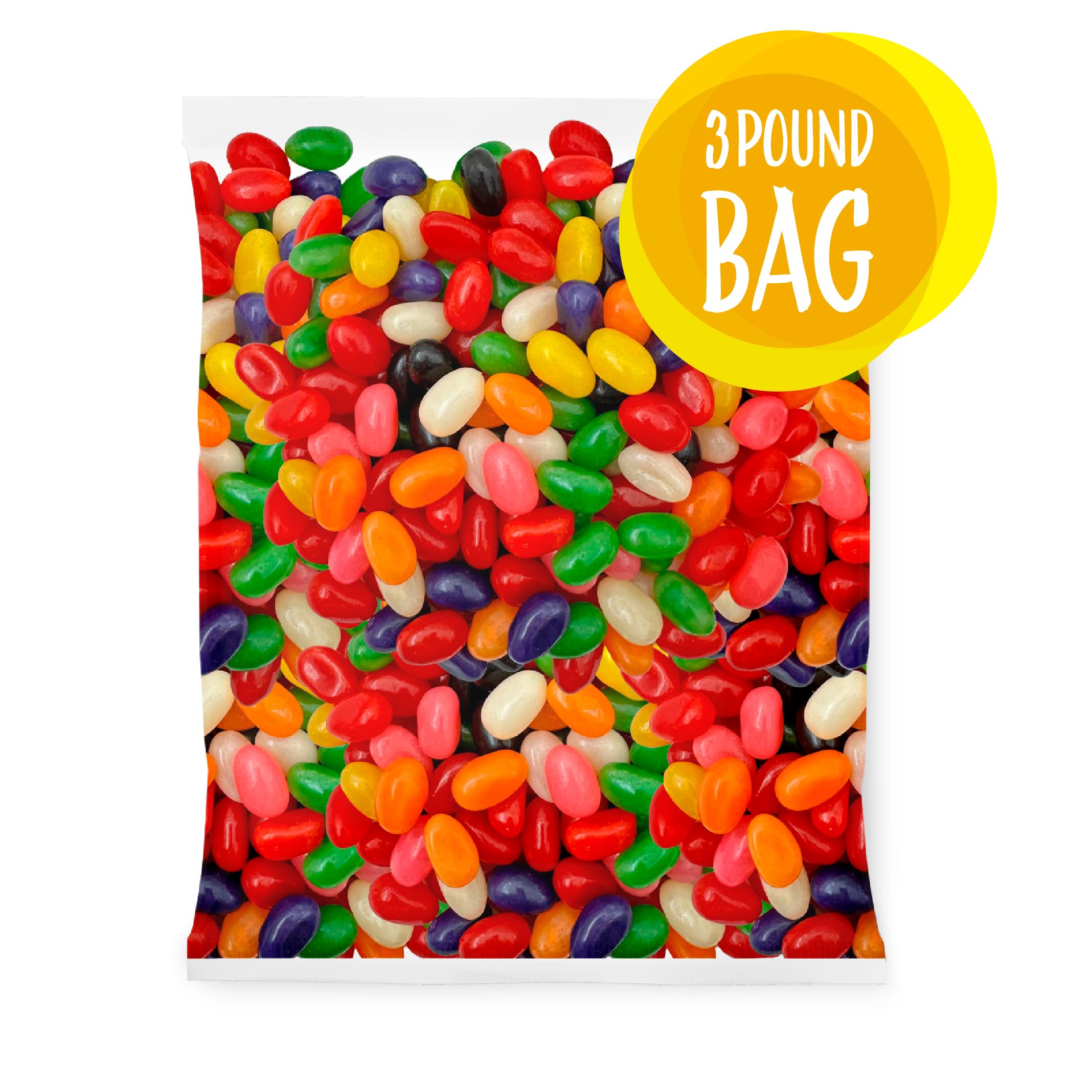 Sunny Island Jelly Beans colorfully decorate buffets and dessert tables.