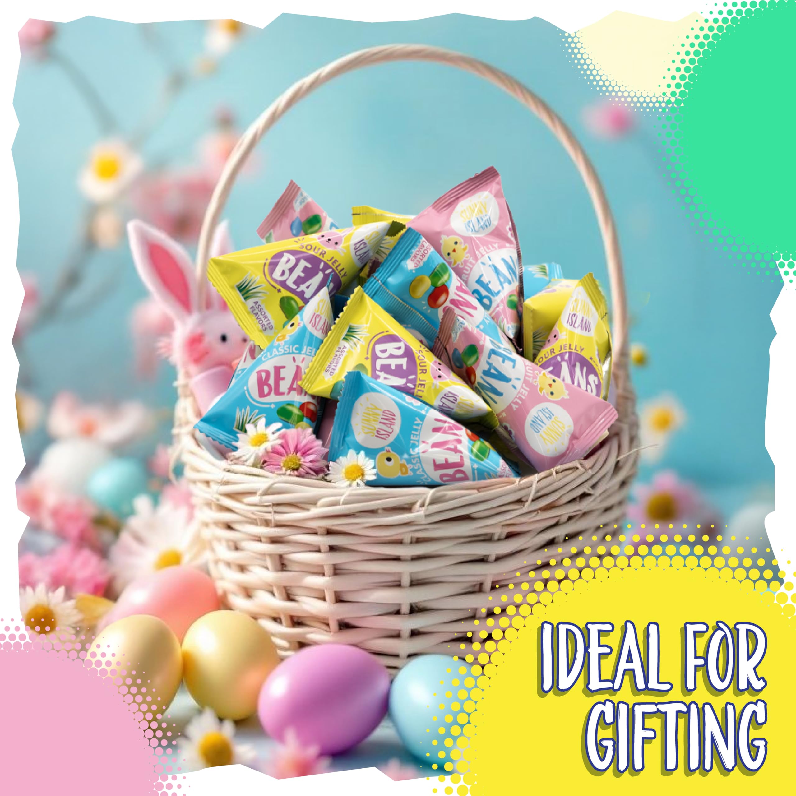 Sunny Island Jelly Beans pinata fillers deliver a bright, playful pop of flavor.