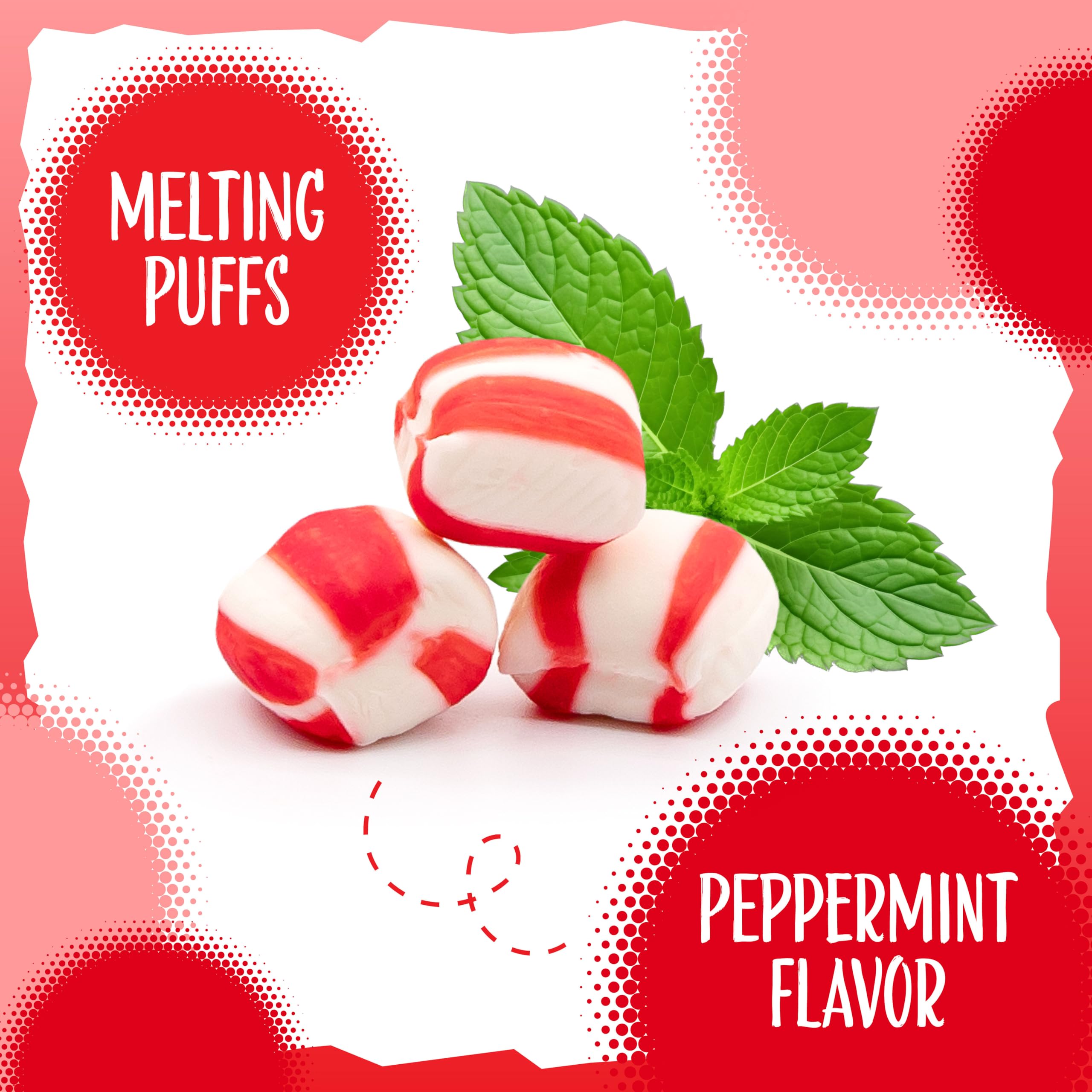 Road trip snack with Sunny Island Peppermint Puffs for minty refreshment