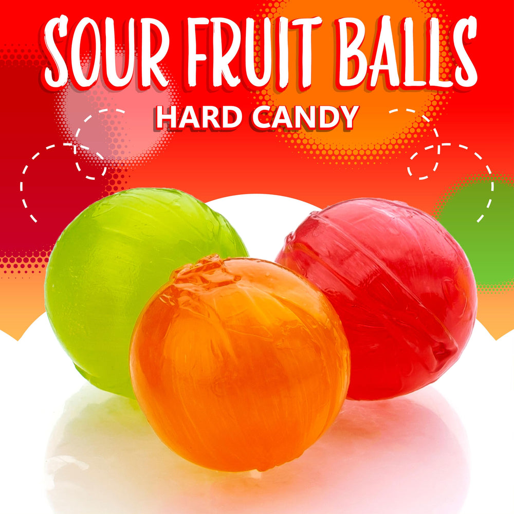 Sunny Island Sour Balls orange piece adds bold tang to celebrations