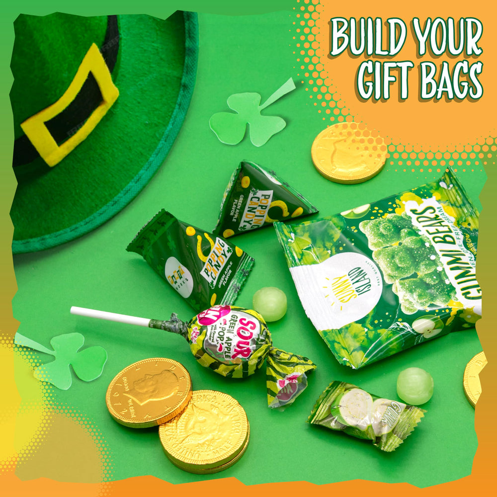 Sunny Island sour green apple popping rocks crackle with fun for celebrations