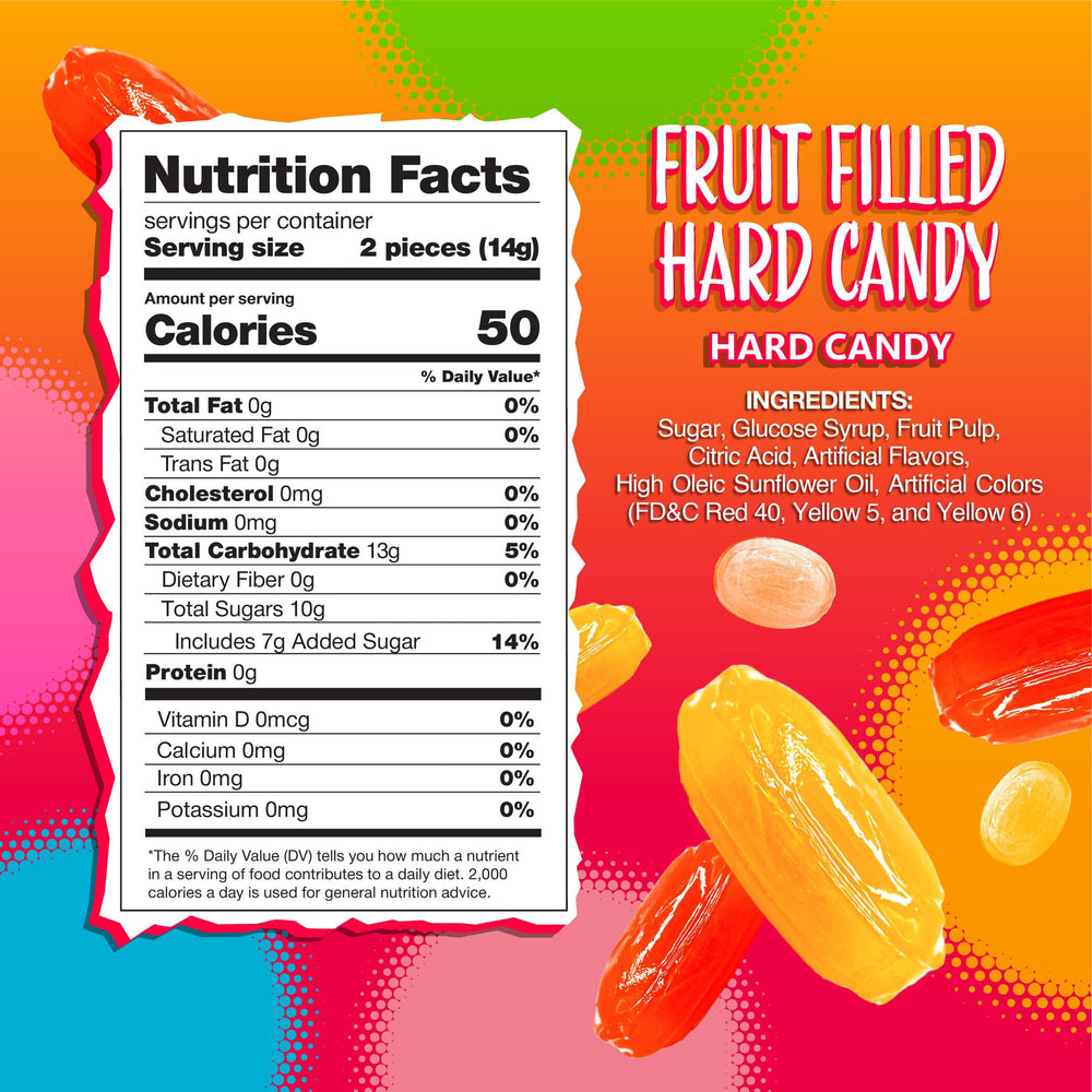 Sunny Island Arcor cherry fruit-filled candy, a classic flavor for party favors.
