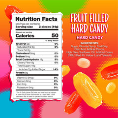 Sunny Island Arcor cherry fruit-filled candy, a classic flavor for party favors.