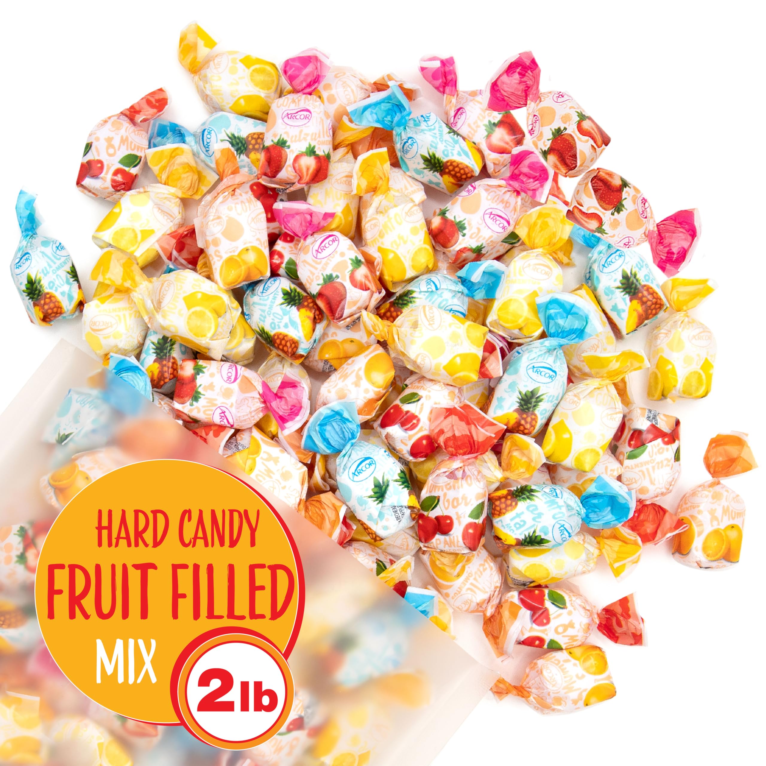 Sunny Island Arcor lemon fruit-filled candy, zesty bite to brighten breaks.