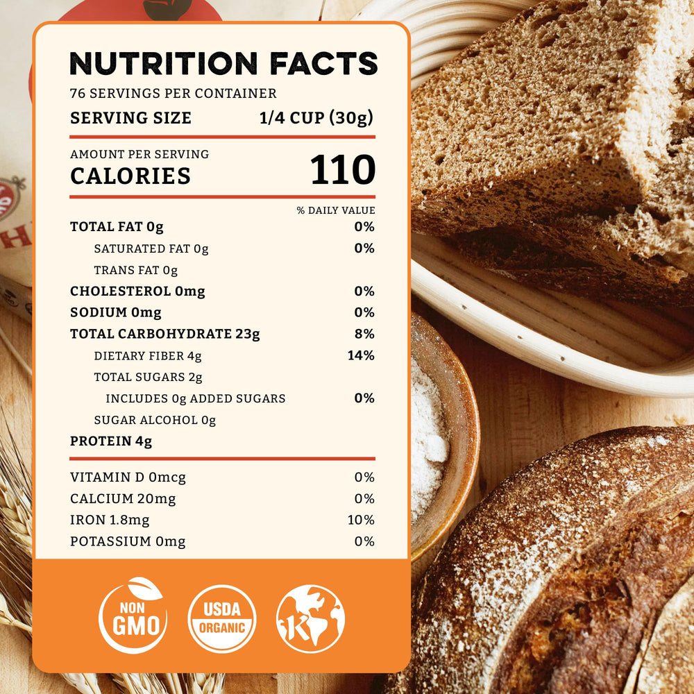 Sunrise Flour Mill 10-day milling close-up highlights freshness for baking