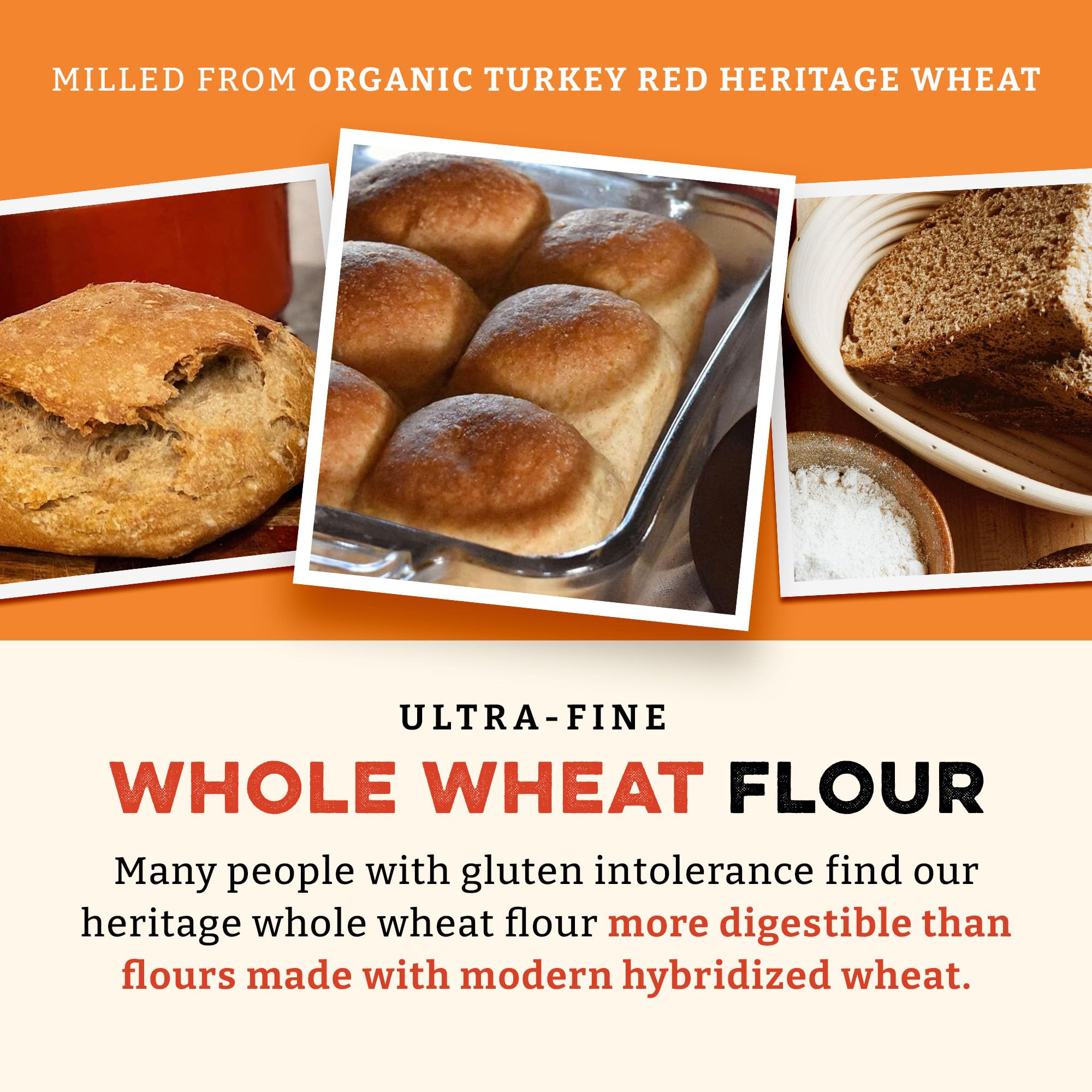 Sunrise Flour Mill nutty aroma enhancing breads and pastries