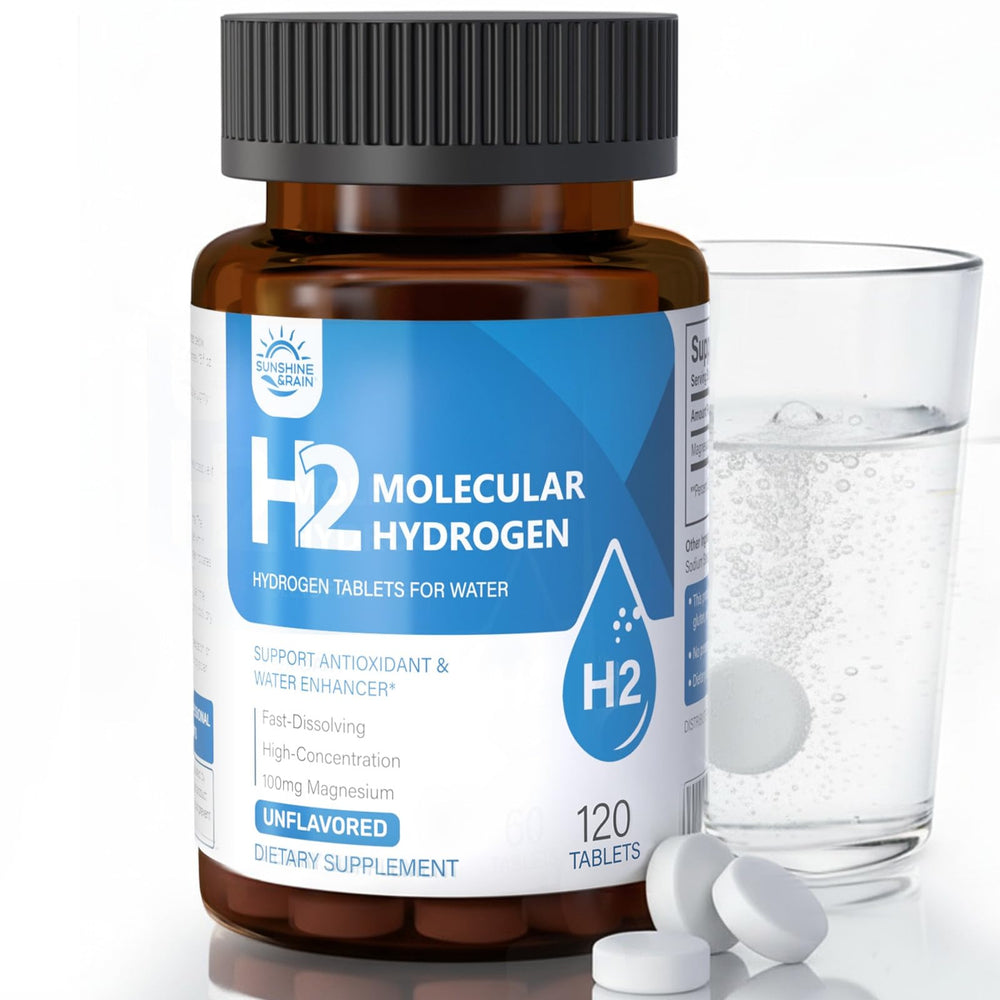 Sunshine & Rain portable travel pack of H2 tablets
