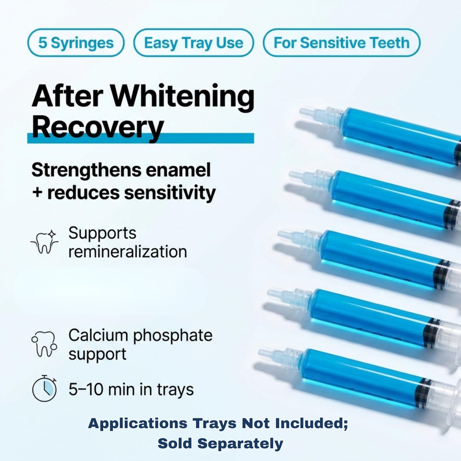 Sunshine Remineralization Gel applied before bed for nighttime care.