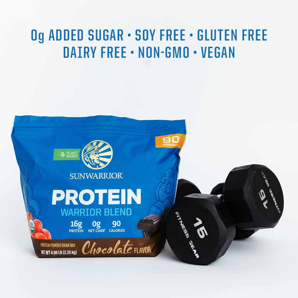 Sunwarrior non-GMO, soy-free protein powder without fillers