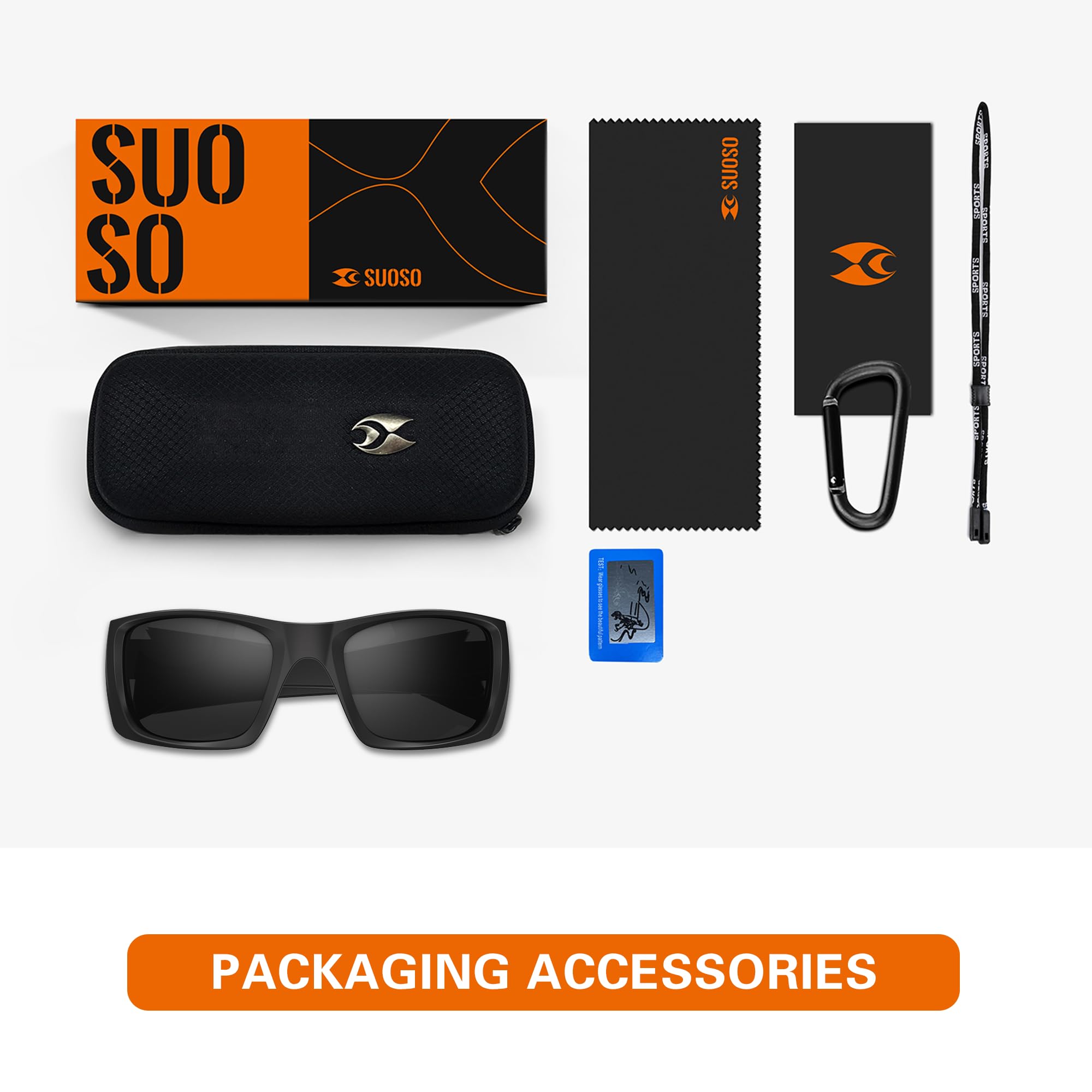 Suoso sunglasses designed for fishing, driving, and outdoor adventures
