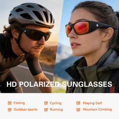 Suoso polarized lenses close-up show glare reduction and crisp vision