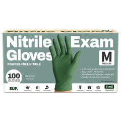 SUP powder-free nitrile gloves box for kitchen and cleaning tasks