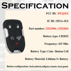 SUPALAND HYQ1ES compatibility badge for GMC and Silverado.