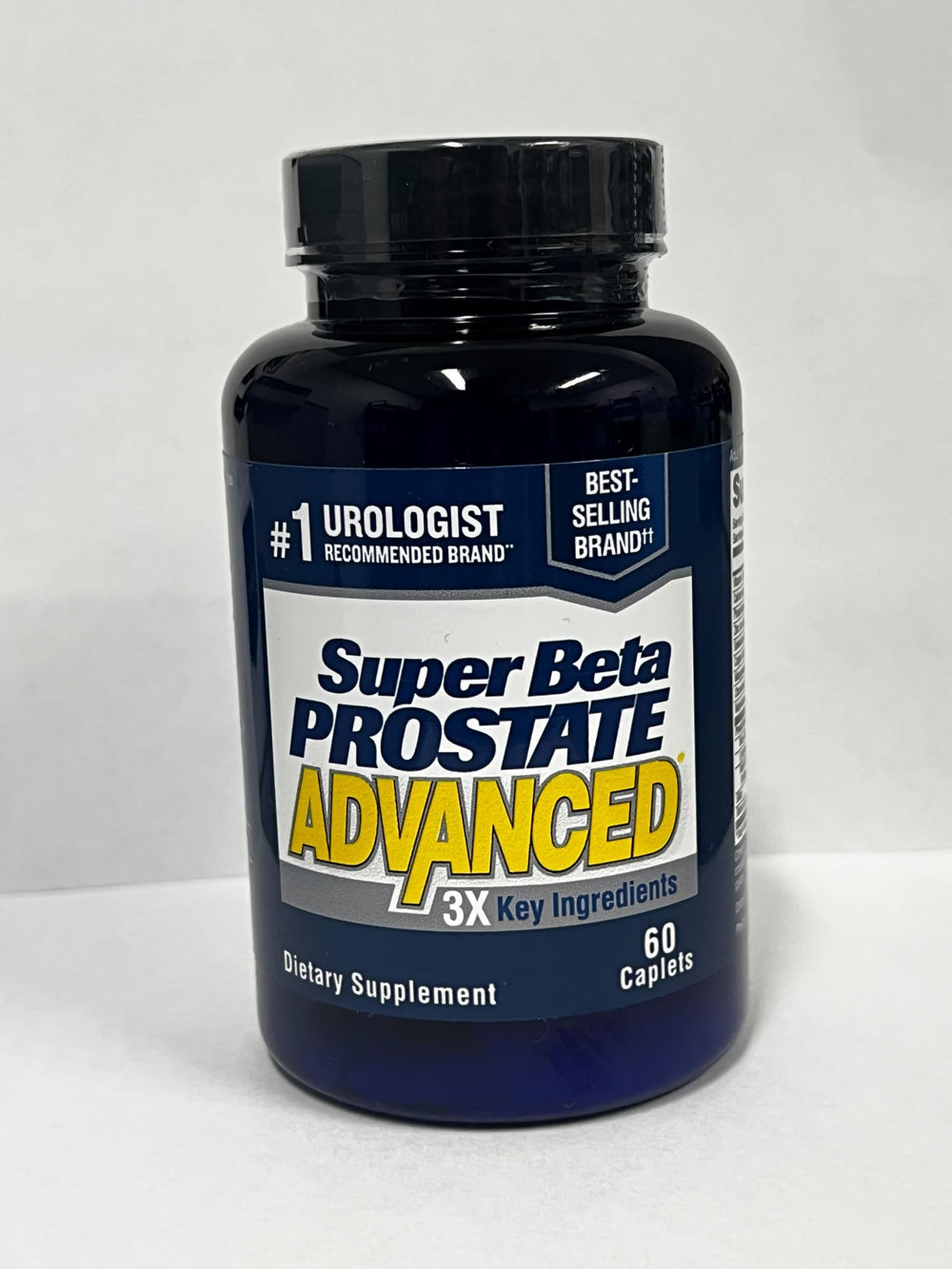 60 caplets per bottle displayed for easy daily dosing