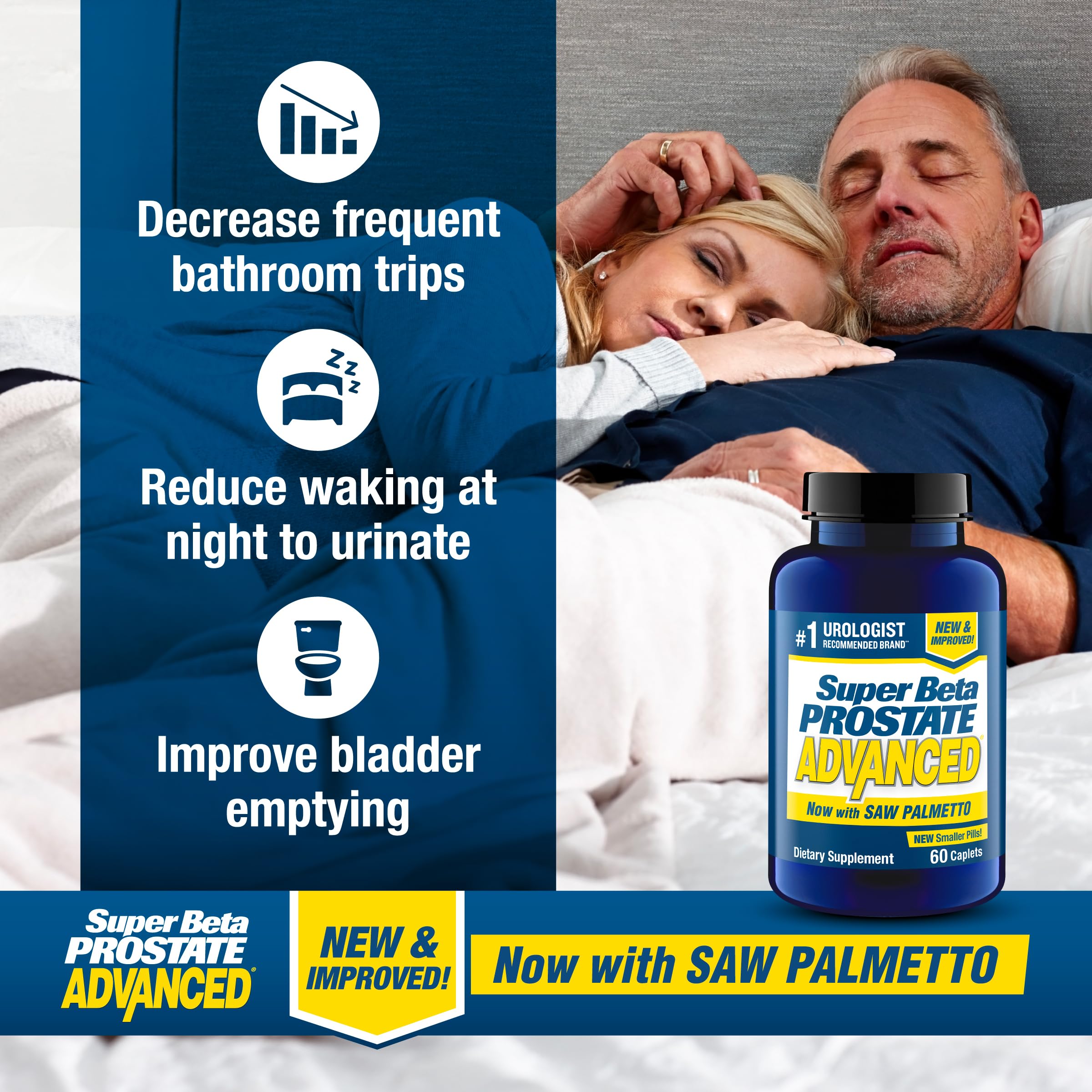 SUPER BETA PROSTATE capsule closeup highlights potent ingredients for prostate support.