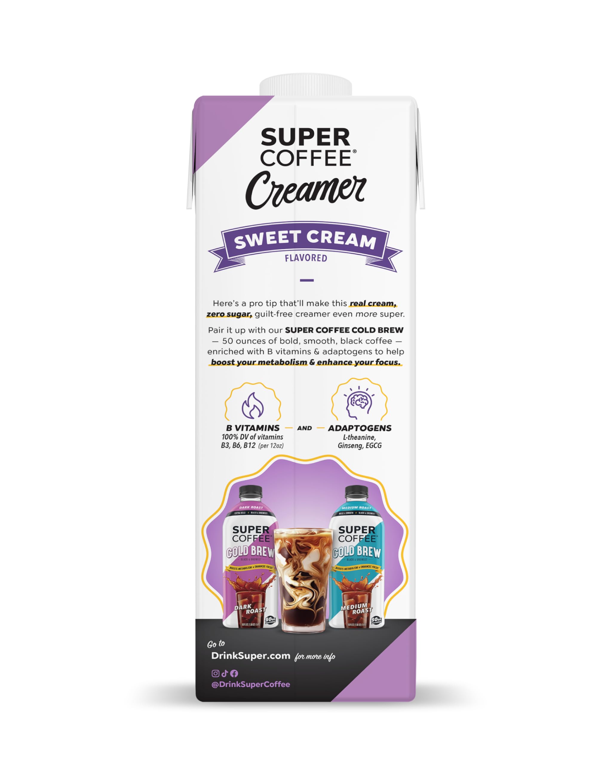 Baking with SUPER COFFEE Sweet Creamer SugarFree for creamy keto recipes.
