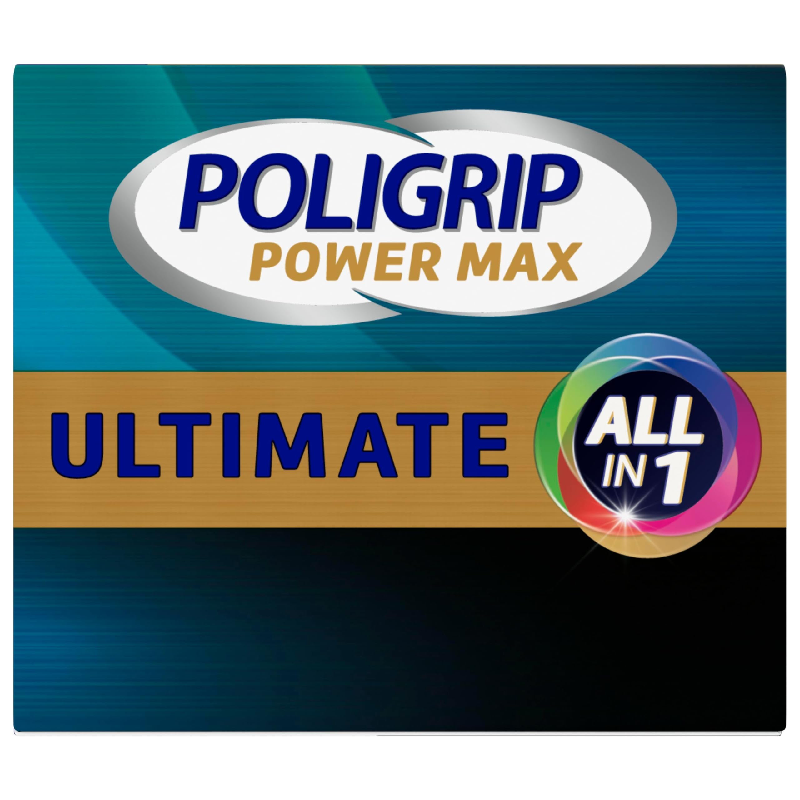 Super Poli-Grip Power Max Ultimate flavor-free design for discreet use.