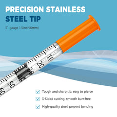 Super Repairman syringe with clear scale for easy dosing.