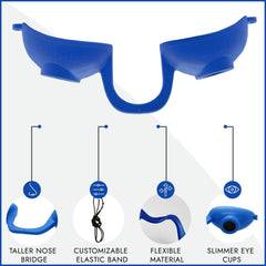 Super Sunnies Evo red light therapy glasses blue eye protection during sessions