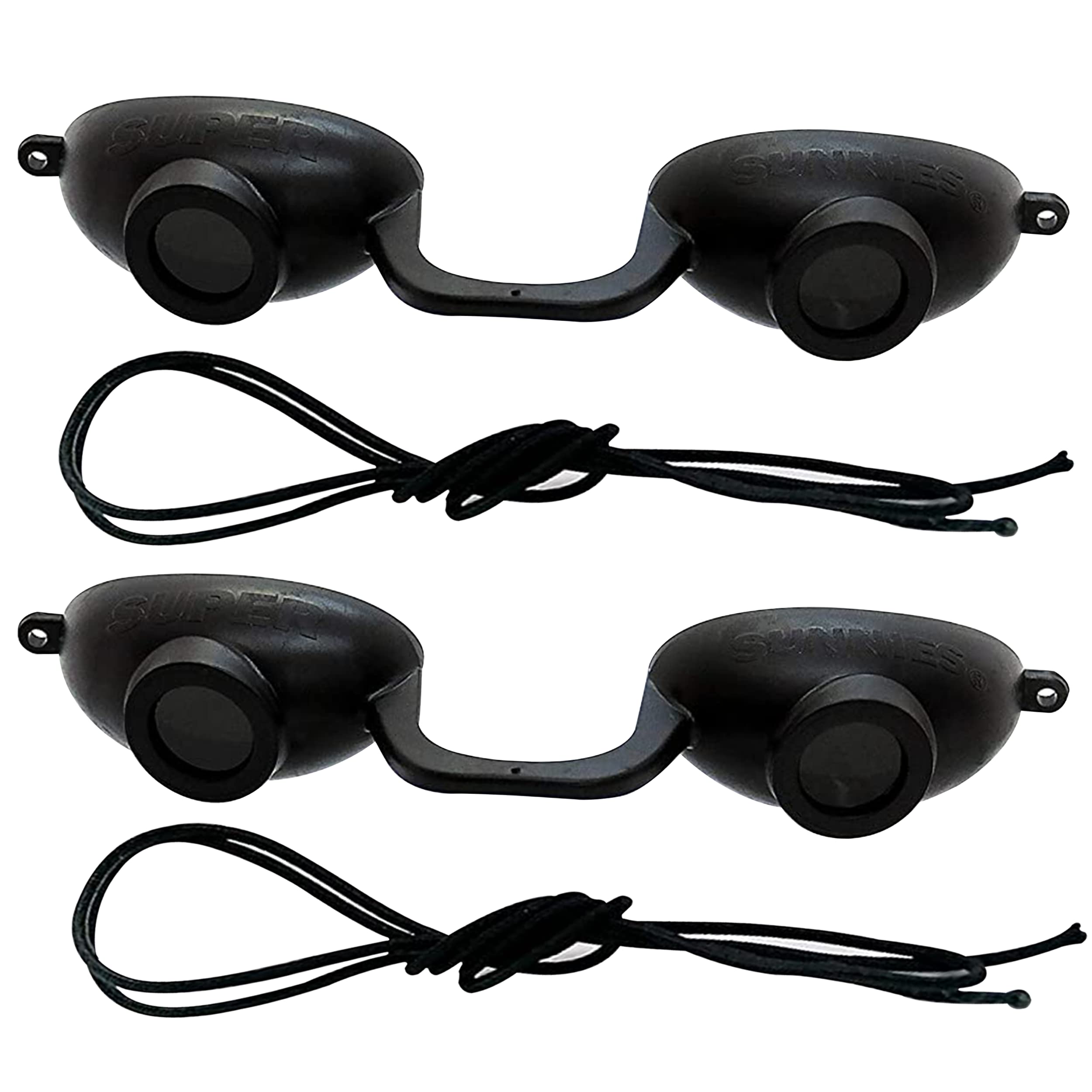 Super Sunnies Flex UV eye protection 2-pack for tanning and red light therapy.