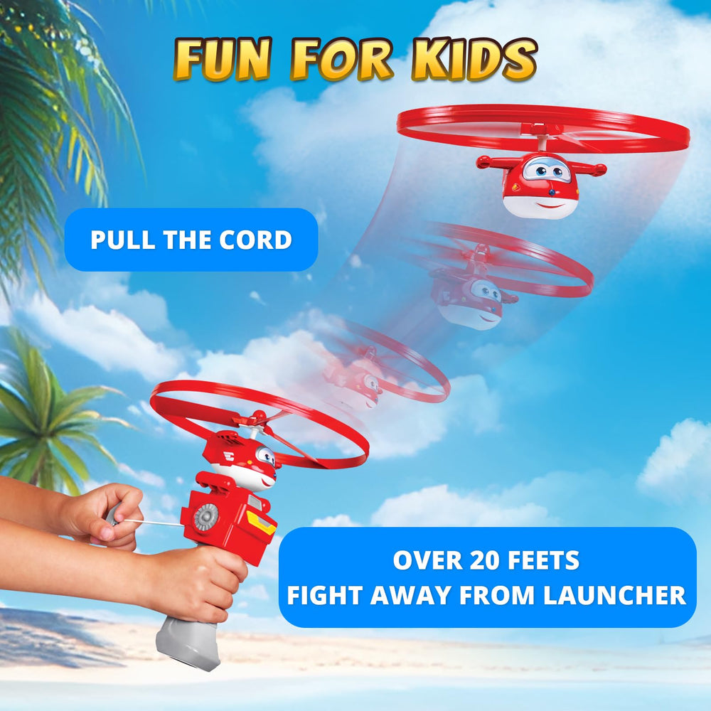 Close-up of Jett’s durable plastic body ready for kids’ adventures.