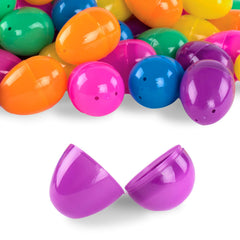 Bright yellow Super Z Outlet fillable Easter egg, high visibility for Easter games.