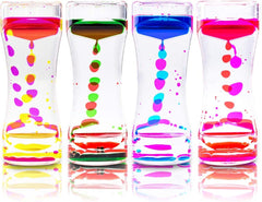 Super Z Outlet liquid motion bubbler displays color droplets for calm visual focus.