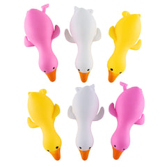 Super Z Outlet stress-relief jelly ducks in a six-pack, perfect for classroom prizes.