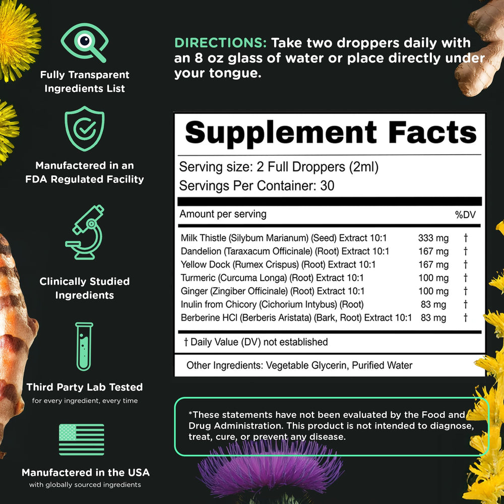 SuperBonsai Daily Dose Drops supports consistent liver health habits