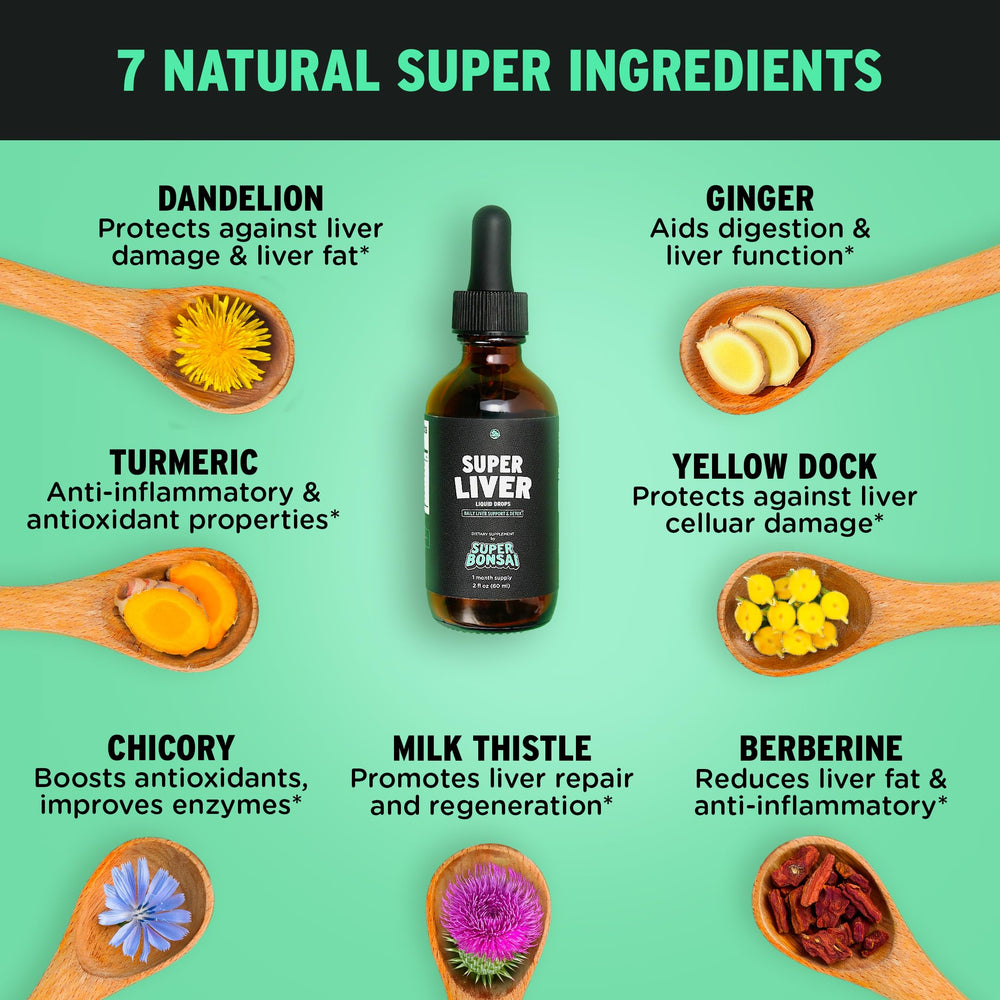 SuperBonsai Vegan GMP-certified label emphasizes clean, plant-based formula