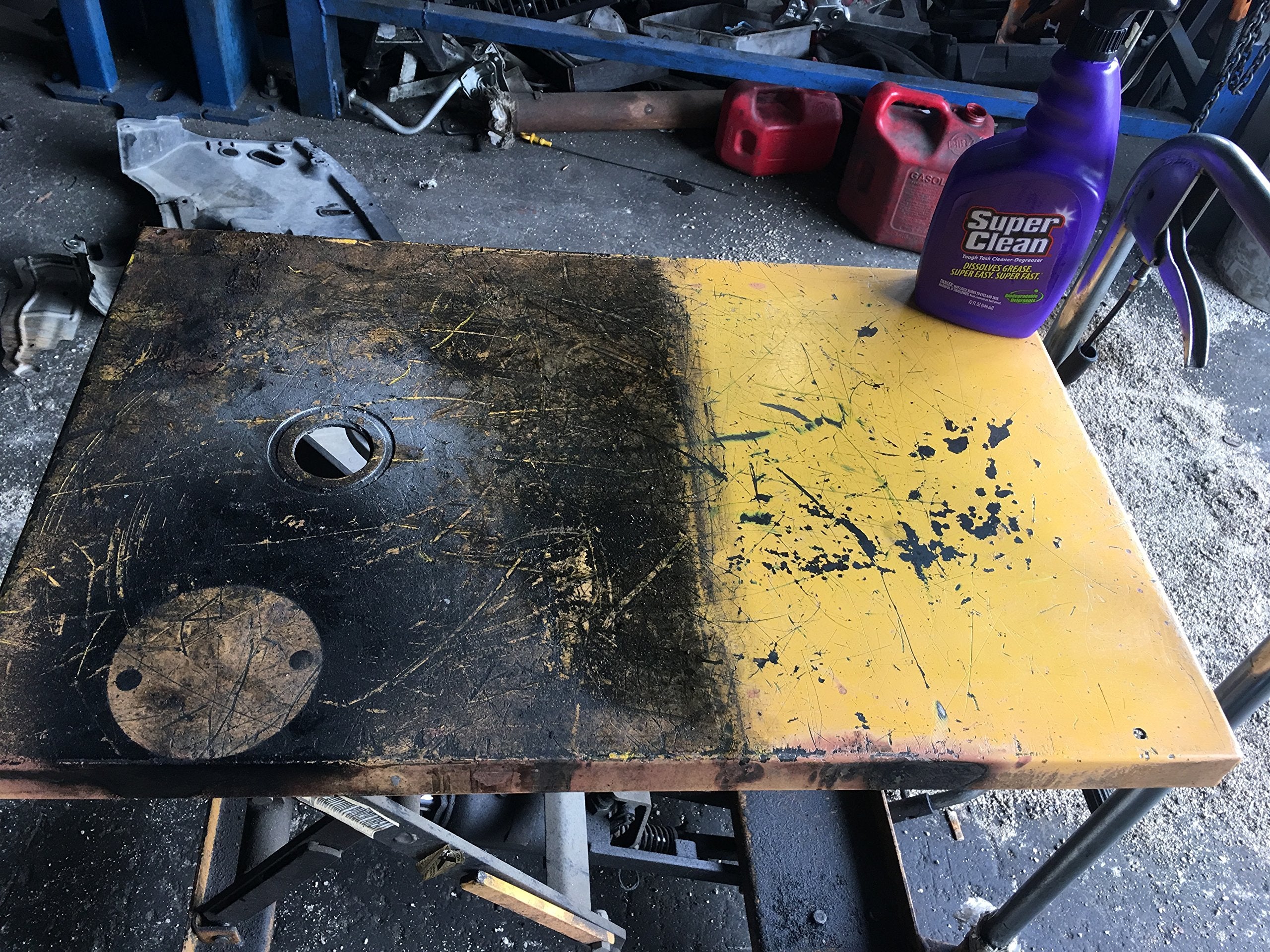 Cleaner used on appliances and grills demonstrates all-purpose performance