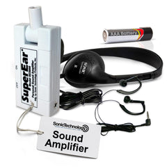 SuperEar SE5000 sound-amplifier boosts conversation clarity for everyday interactions