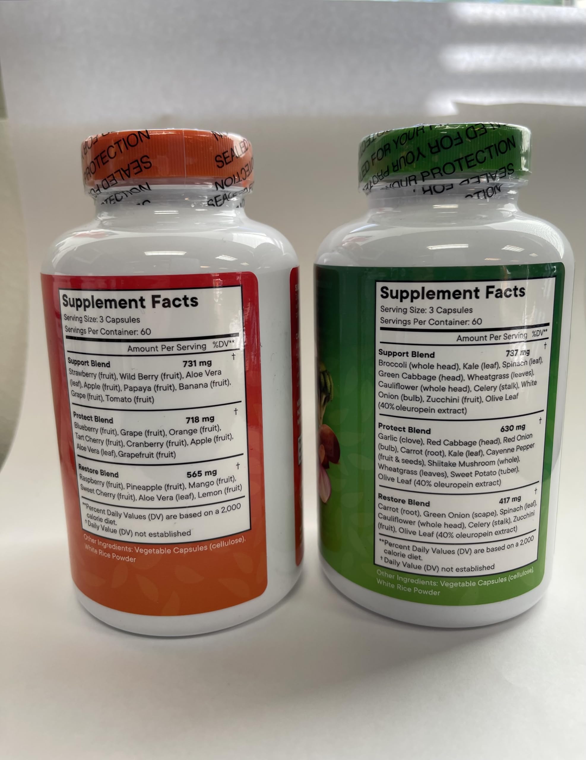 Superfood MD soy-free vegan and gluten-free icons