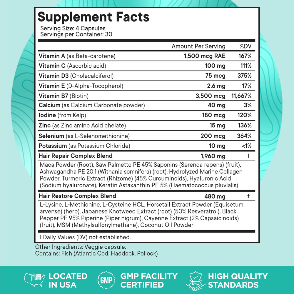 Natural ingredients blend visual in Superfood MD Women's Balance formula.
