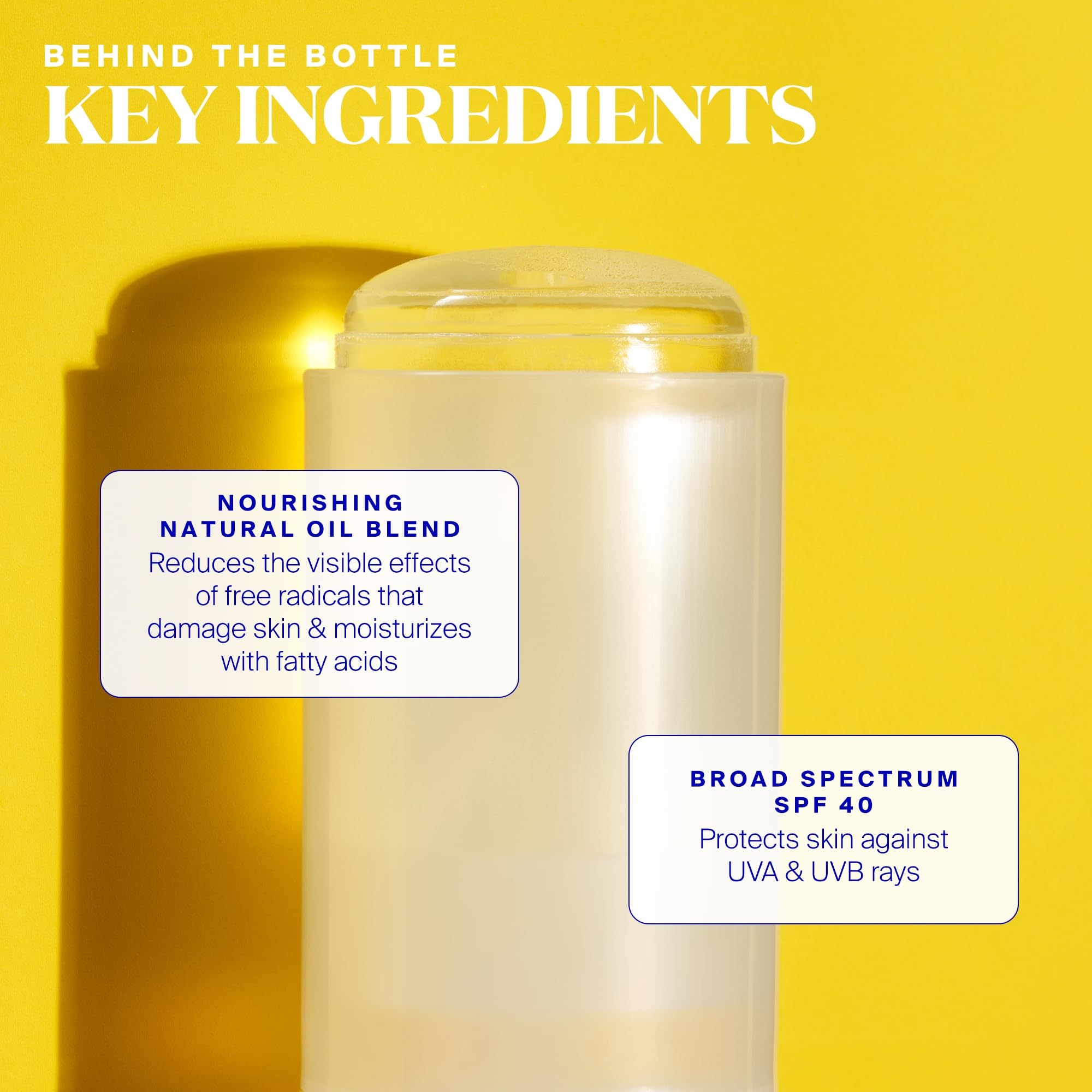 Supergoop Glowscreen 40 applied as primer for a hydrated glow.