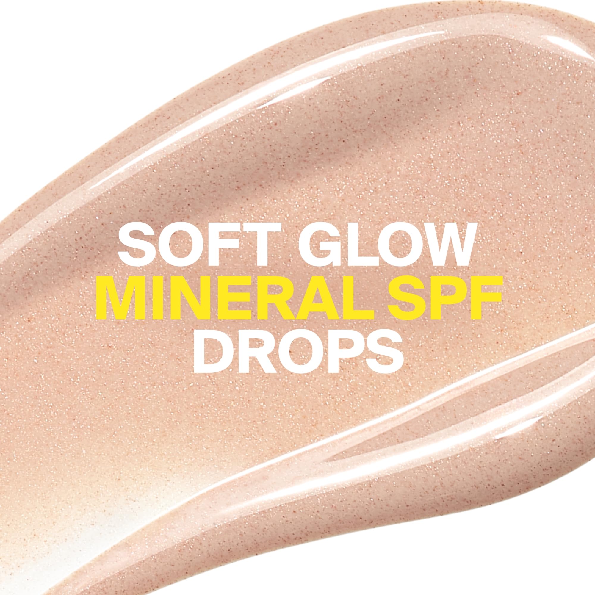 Texture and pump of Supergoop Glowscreen Drops Sunrise show lightweight hydration.