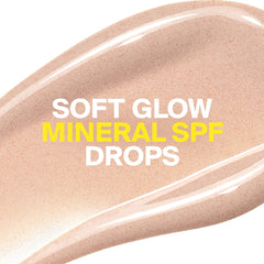 Texture and pump of Supergoop Glowscreen Drops Sunrise show lightweight hydration.