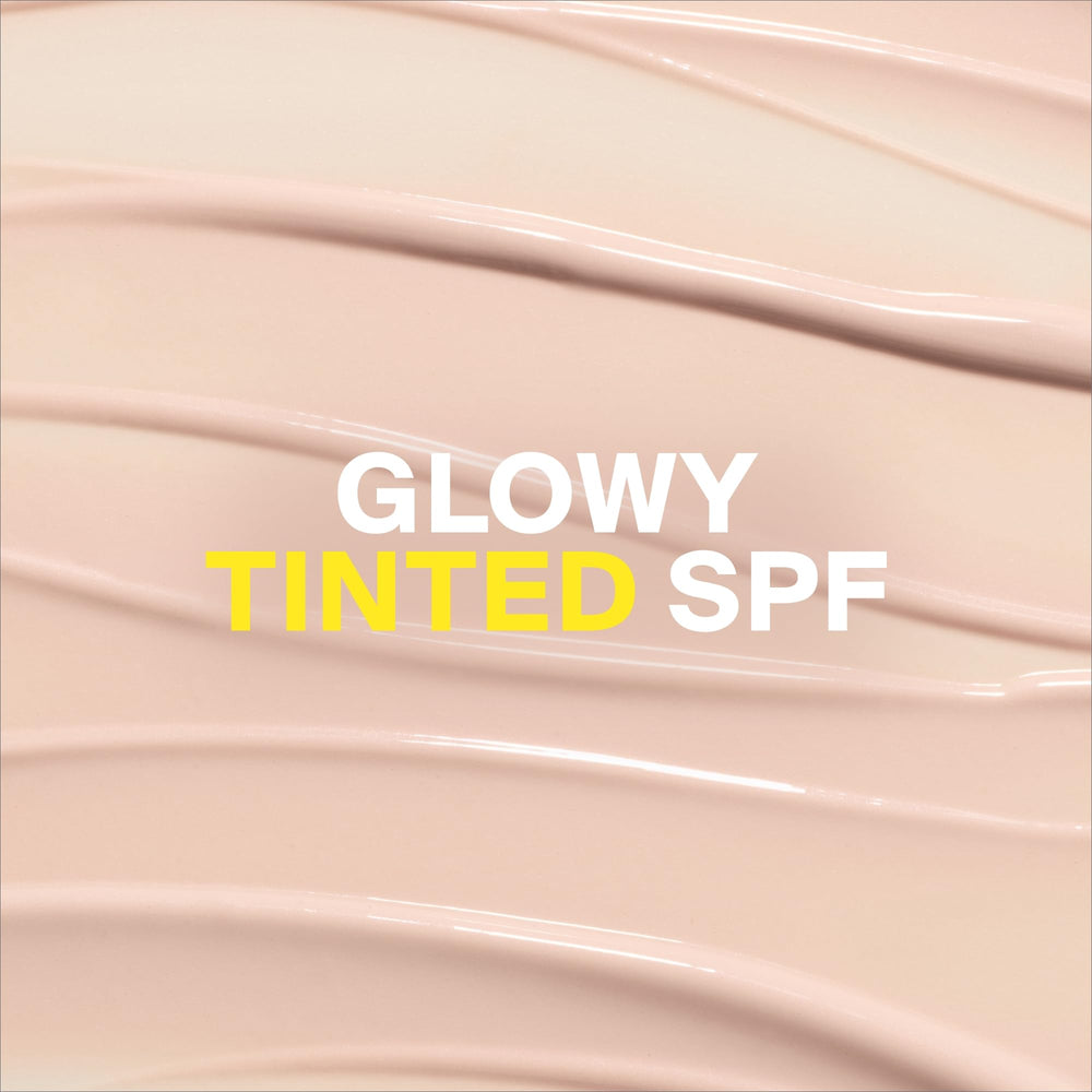 Glowscreen Dawn pearlescent finish adds dewy radiance