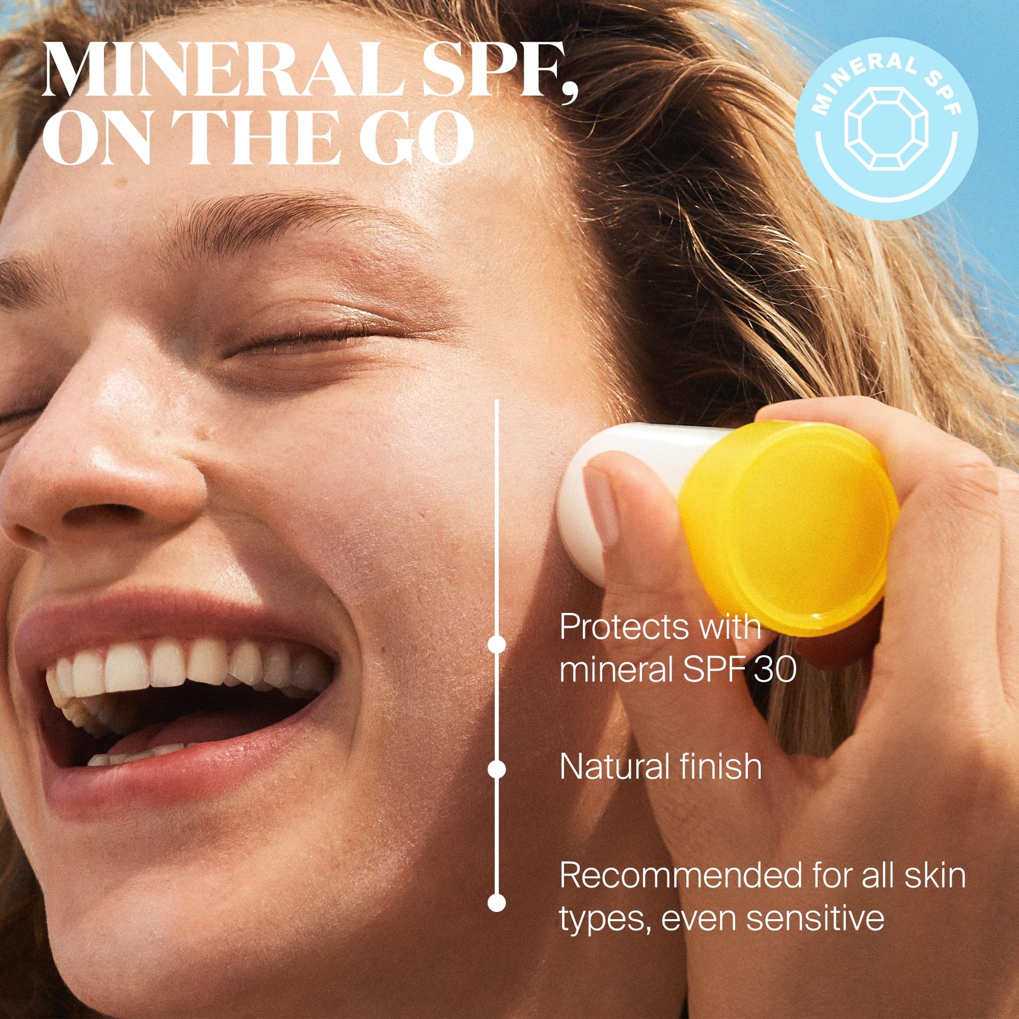 Supergoop Mineral Sheer Stick silica-oxide close-up highlight