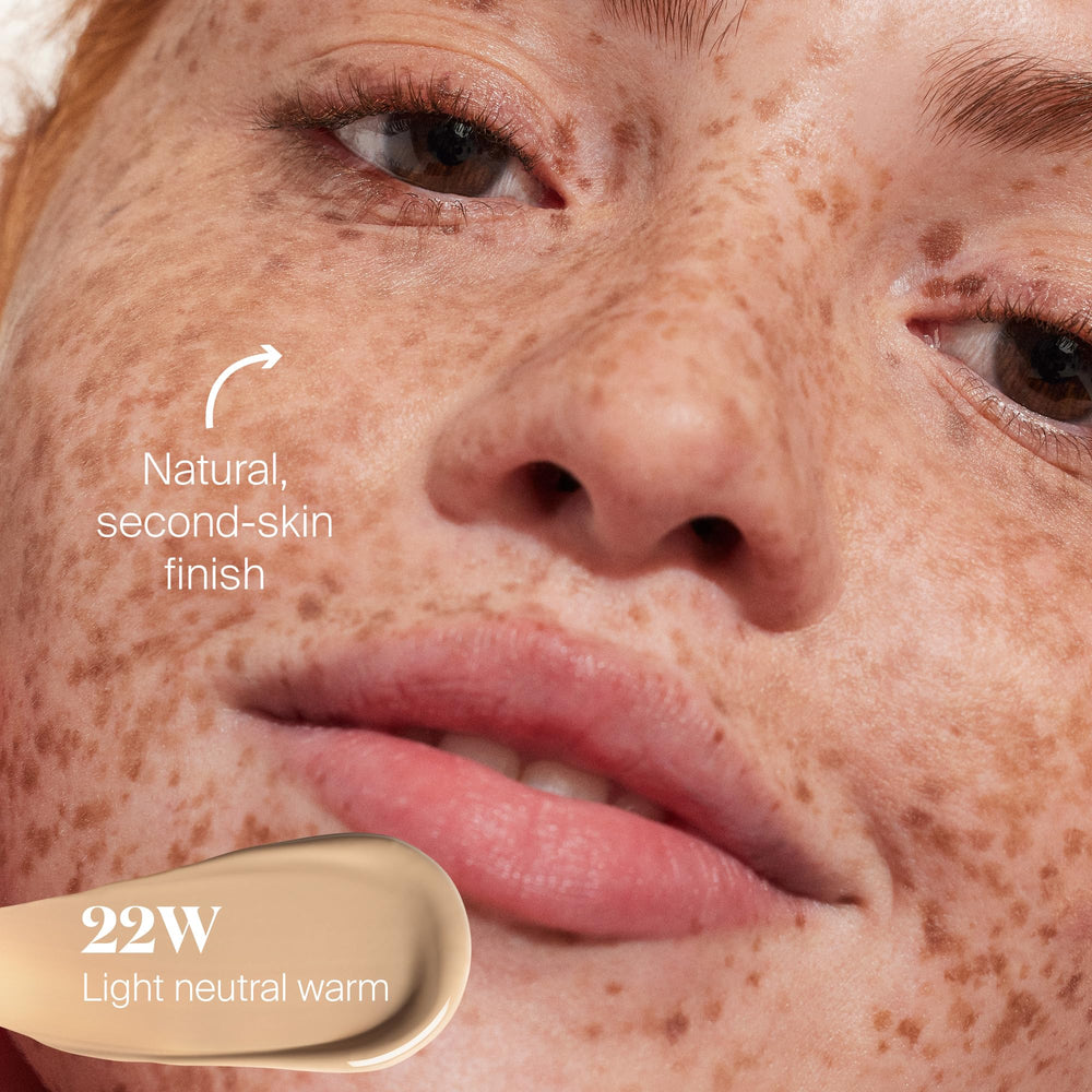 Supergoop! Protec(tint) SPF 50 application with fingers for smooth blending.