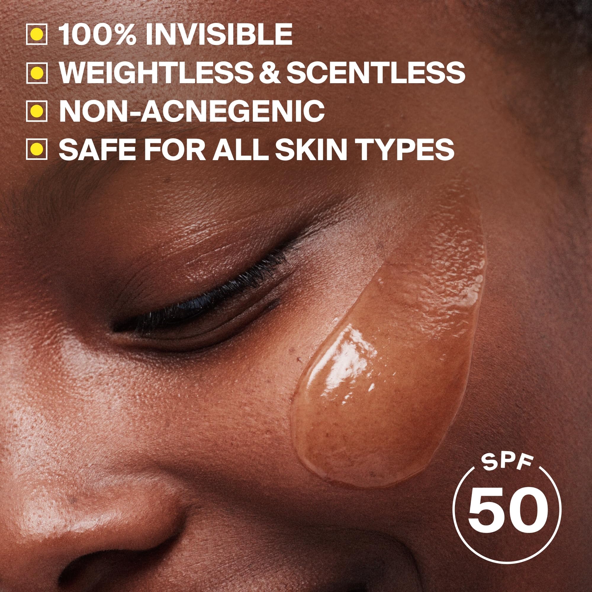 Dispensing pump of Supergoop Unseen Sunscreen demonstrates easy, even daily application.