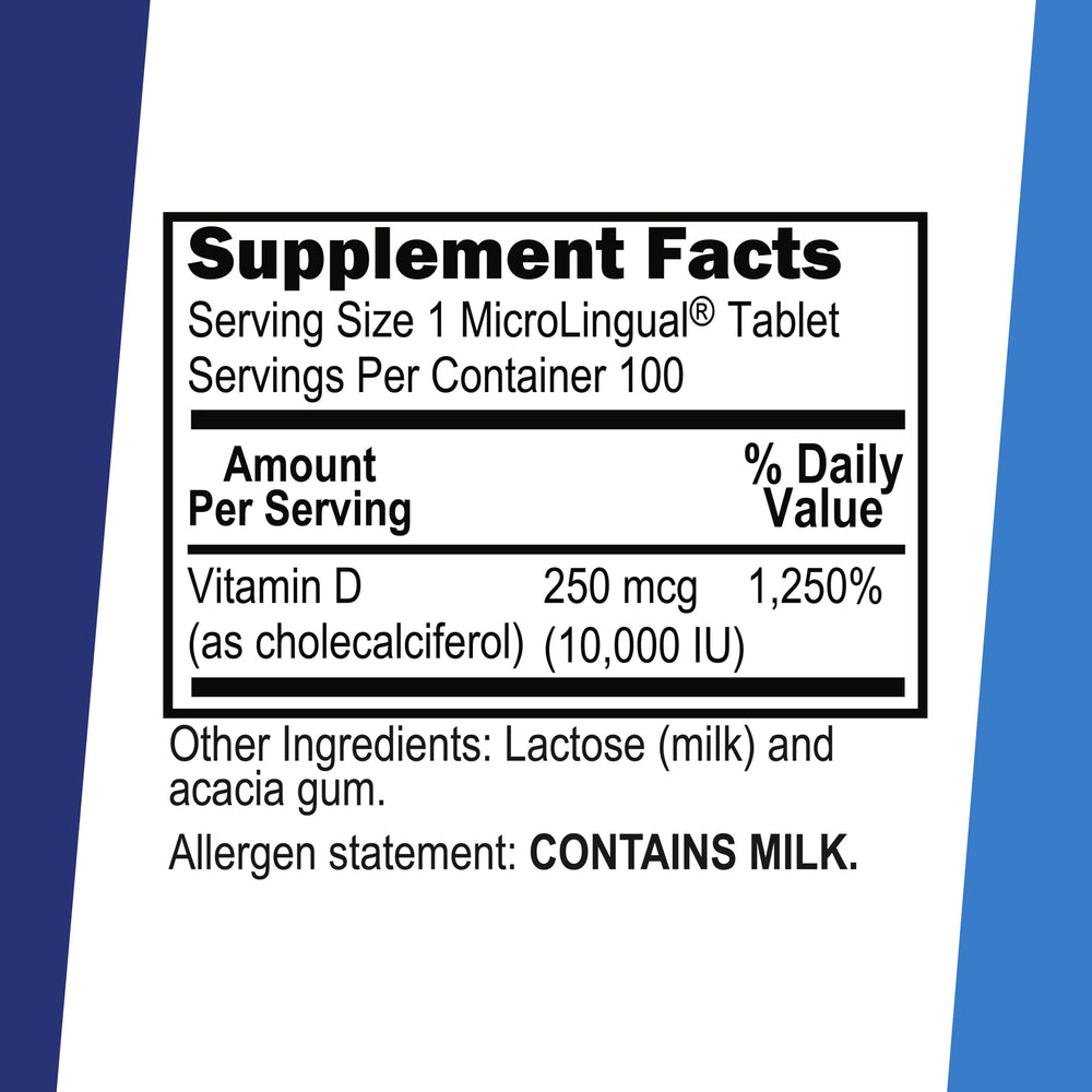 Superior Source D3 bottle shown with sublingual tablets for easy daily use.