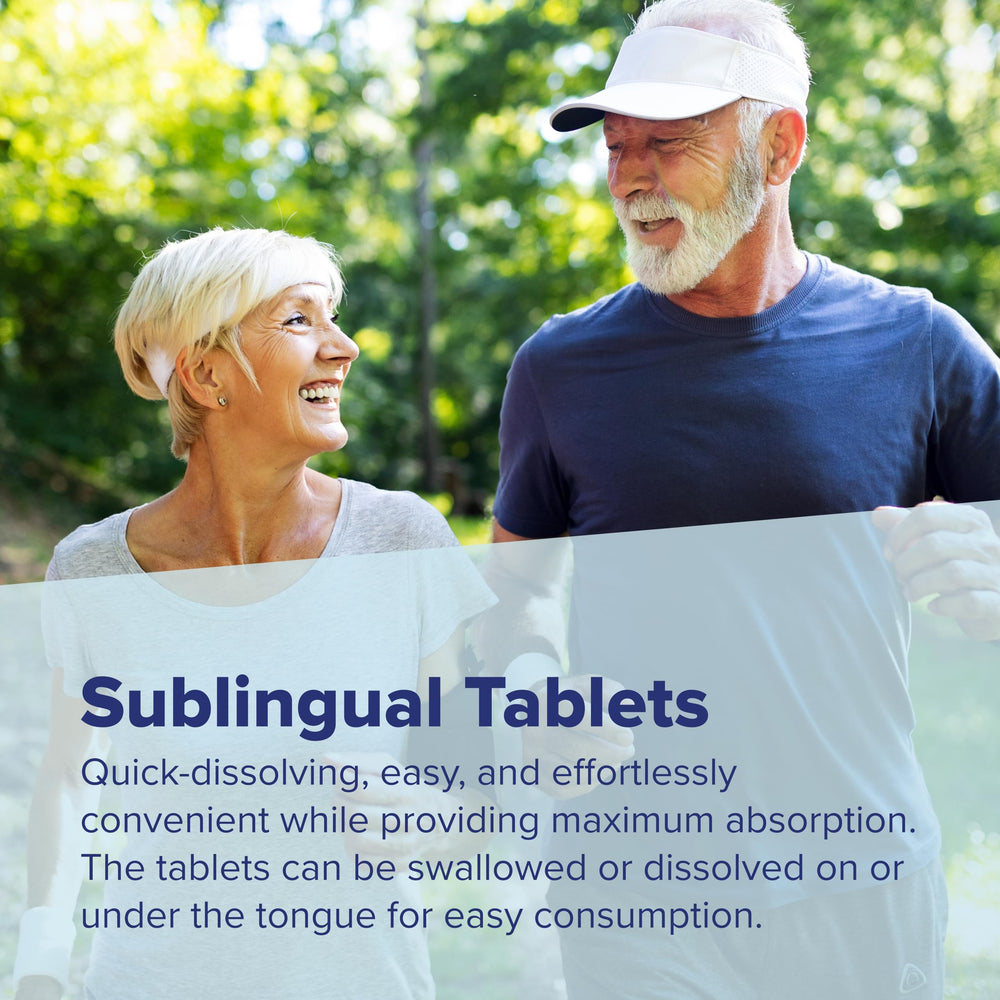 60 sublingual tablets per bottle from Superior Source.