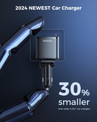 SUPERONE Smaller 4 in 1 PD 30W USB-C port for fast charging