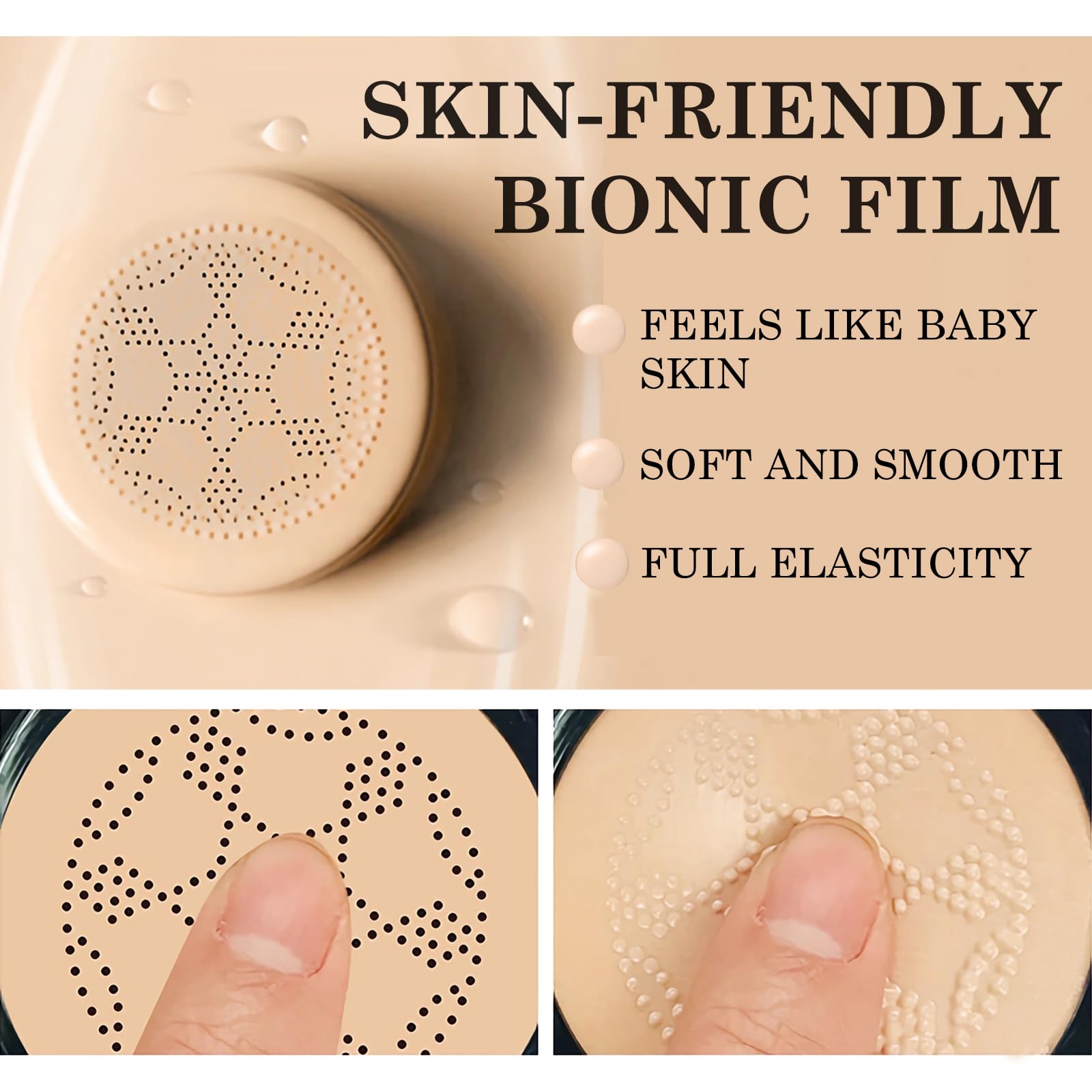 Blemish coverage looks natural with the Air Cushion CC Cream.